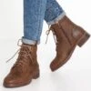 Anna Field Winter Boot - Stivaletti Stringati - Coffee 1 Anna Field Winter Boot - Stivaletti Stringati - Coffee -Anna Field 0cbb58ddeda641489ef9f77b29a6aebe