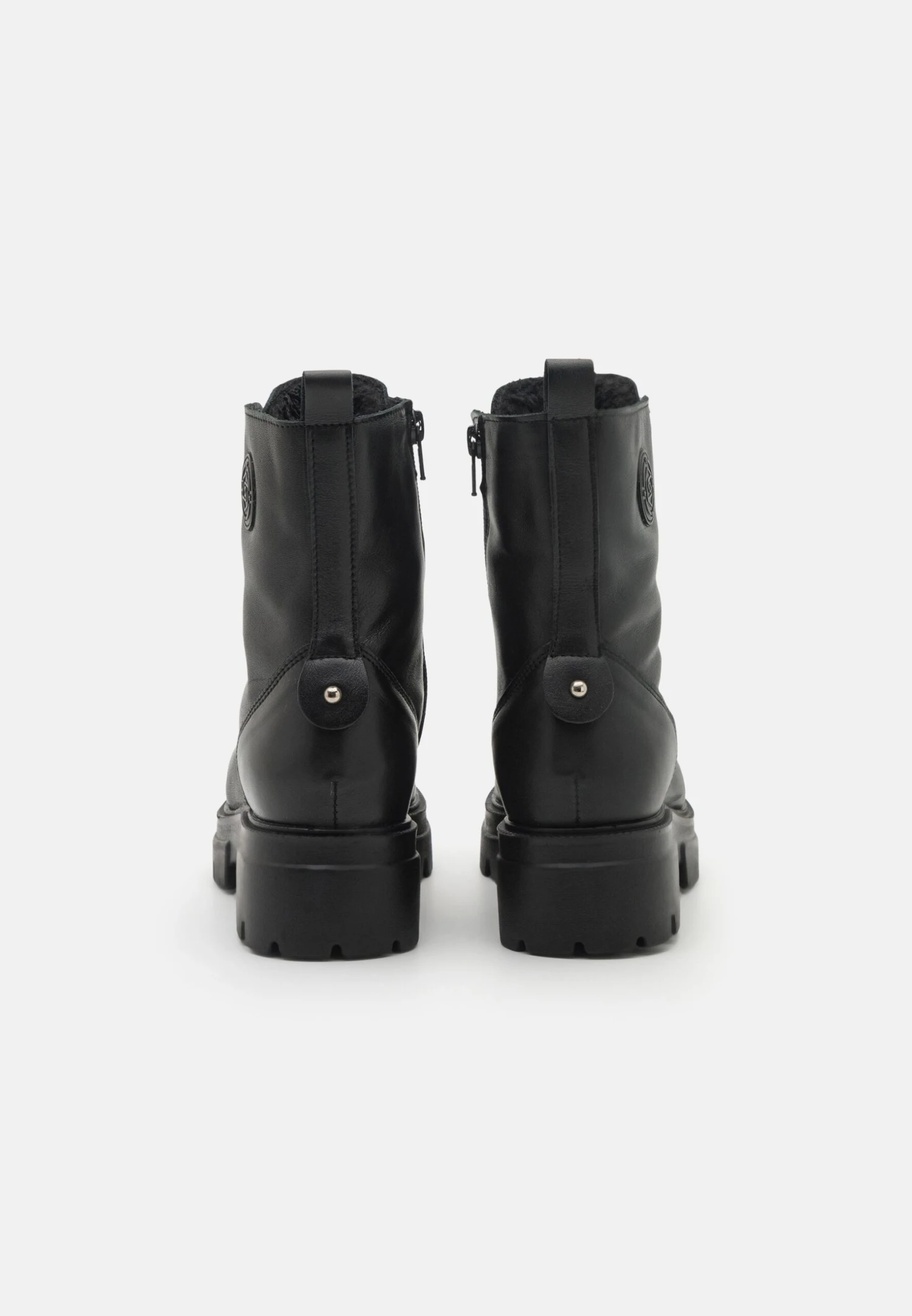 Leather Stivaletti StringatiBlack Donna Stivaletti ANJ11X012-Q11 5 Leather Stivaletti StringatiBlack Donna Stivaletti ANJ11X012-Q11 - immagine 3