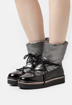 Stivaletti Con PlateauSilver Donna Stivaletti ANJ11X00P-D11