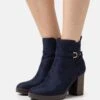 Anna Field Stivaletti Con PlateauDark Blue Donna Stivali AN611N0GY-K11
