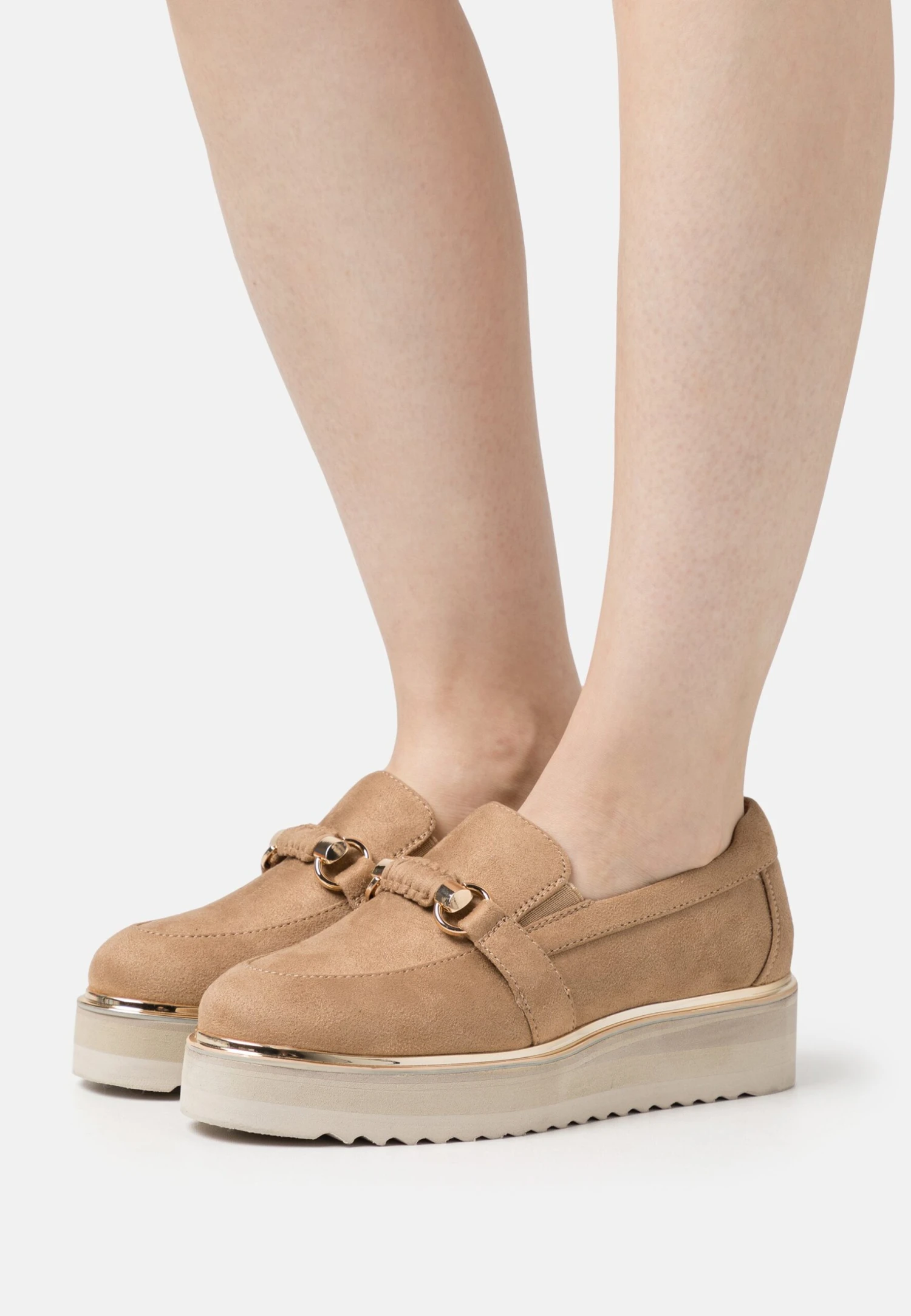 Scarpe Senza LacciBeige Donna Scarpe Piatte ANJ11E00W-B11 3 Scarpe Senza LacciBeige Donna Scarpe Piatte ANJ11E00W-B11