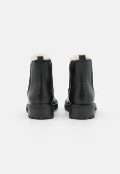 Anna Field Winter Booties Leather - Stivaletti - Black -Anna Field 9e818bb804cb4dbdacbd78817d97dd9b