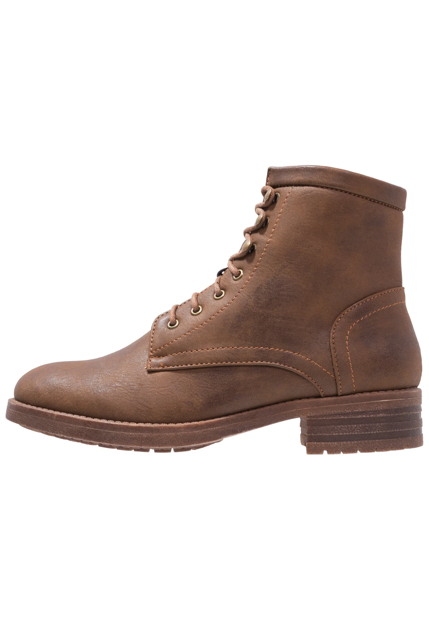Anna Field Winter Boot - Stivaletti Stringati - Coffee 4 Anna Field Winter Boot - Stivaletti Stringati - Coffee - immagine 2