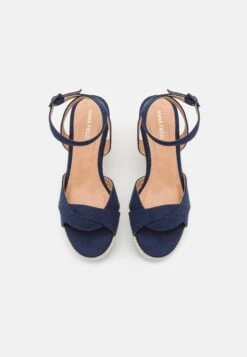 Anna Field Sandali Con Zeppa - Dark Blue -Anna Field c43f8d20b6c34f169f7eda00901a6c31